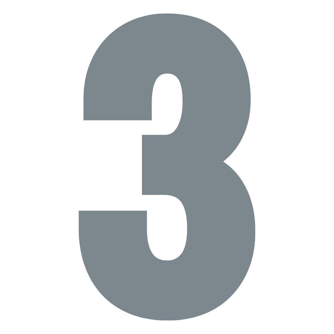 The number three